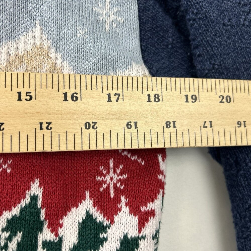 VTG Northern Treasures Parkhurst Cardigan Womens Small Mountain Holiday Winter - Picture 6 of 13